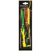 BLACKSPUR 12PC MIXED CABLE/ ZIP TIES