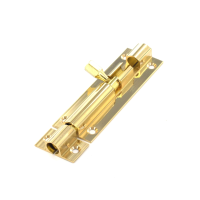 SECURIT BRASS DOOR BOLT 1" WIDE 150MM