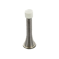 SECURIT SPRING DOOR STOP COPPER PLATED 75MM