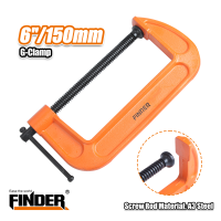 FINDER 6" HEAVY DUTY G CLAMP