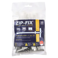 TIMCO ZIP-FIX M6 CAVITY WALL FIXINGS - ZINC - PACK OF 10