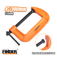 FINDER 4" HEAVY DUTY G CLAMP