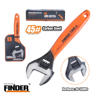 FINDER 6" RUBBER GRIP ADJUSTABLE WRENCH (150MM)