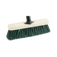 BRUSHWARE 12"(300MM) STIFF GREEN PVC BROOM HEAD