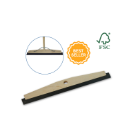 BRUSHWARE 24" WOODEN SQUEEGEE HEAD FSC