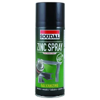 SOUDAL ZINC SPRAY 98% ACRYL MATT 400ML