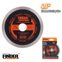 FINDER (4.5")115MM X 1.9MM X7.5MMX22.2  DIAMOND CUTTING DISC